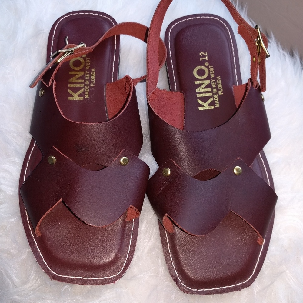 Men's leather sandals