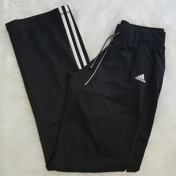adidas Pants - Adidas black active drawstring pants