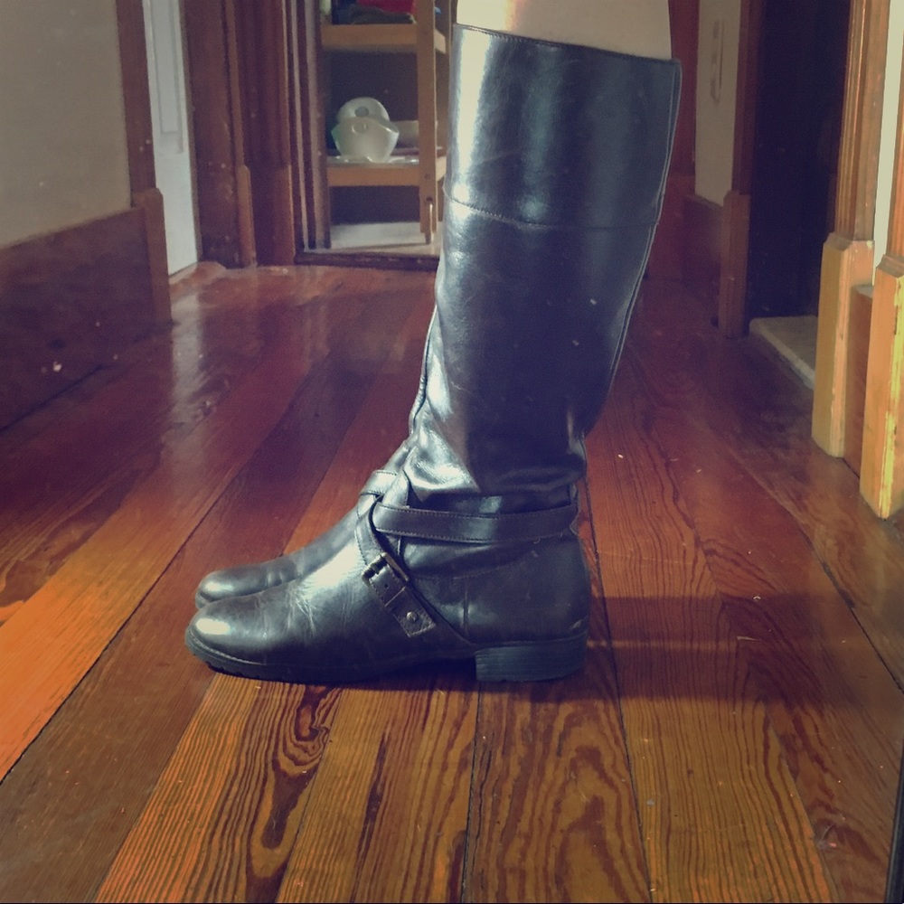 Lauren by Ralph Lauren leather Riding boot