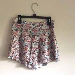 Forever 21 Floral Patterned Shorts