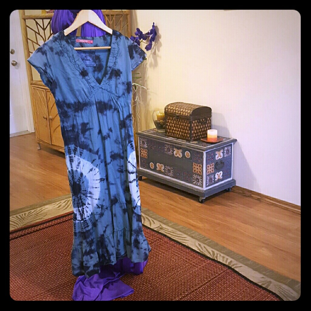 Tye-Dye Hippy Dippy Indiska Dress
