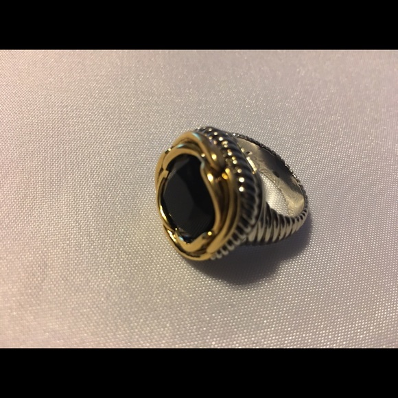 💥💥💥🎉HP 9/25🎉Beautifully created Onyx Ring - Picture 2 of 5