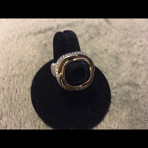 💥💥💥🎉HP 9/25🎉Beautifully created Onyx Ring - Picture 3 of 5