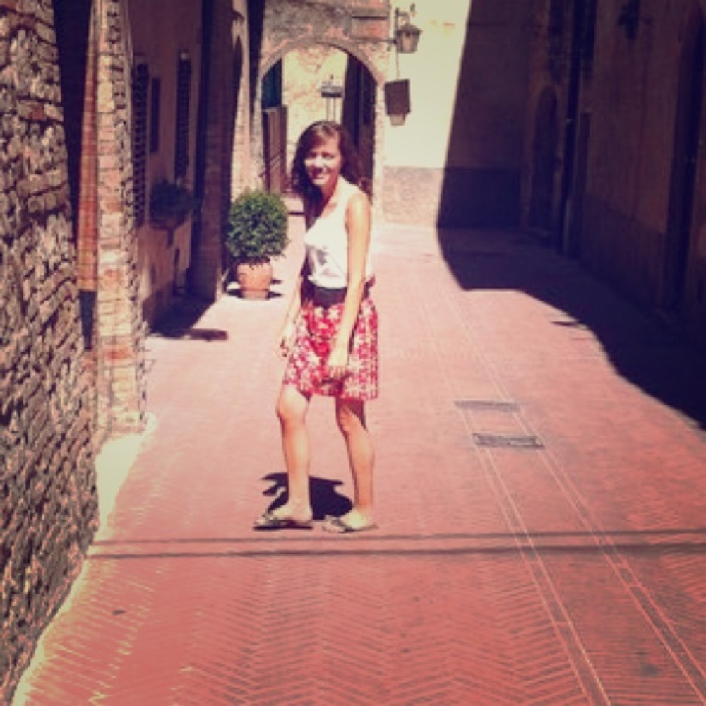 J. Crew cotton skirt