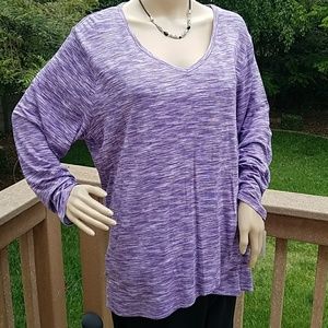 Croft & Barrow Purple Top  NWT  - Size 2X