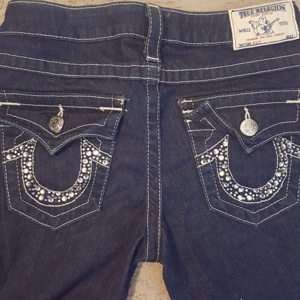 True Religion straight leg jeans