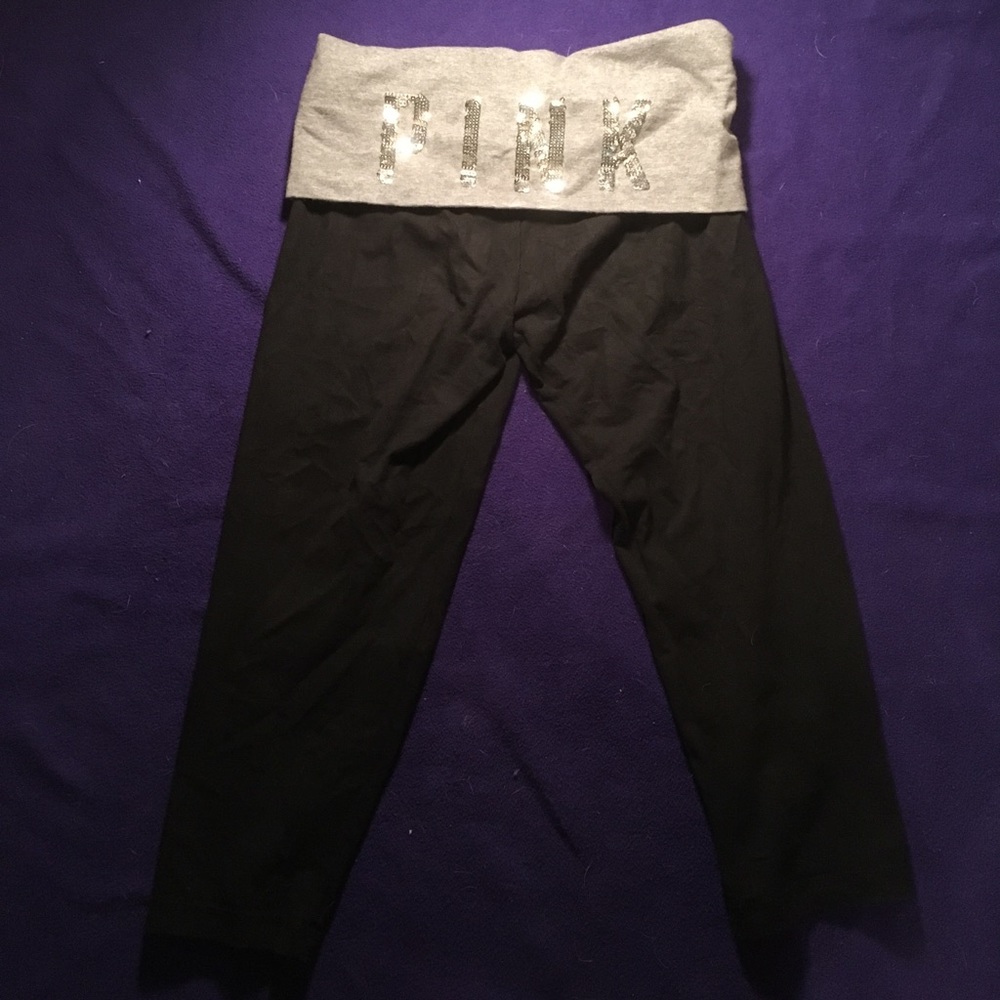 PINK cute legging capris