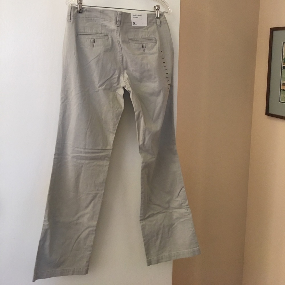 Gap stretch khaki trousers, NWT