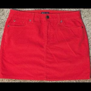 Orange Gap mini skirt