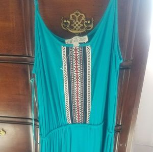 Turquoise Dress