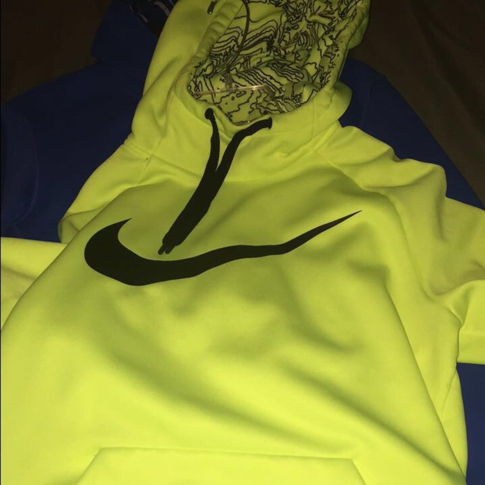 Volt Nike Hoodie - Size Adult Large