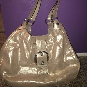Metallic Coach Purse