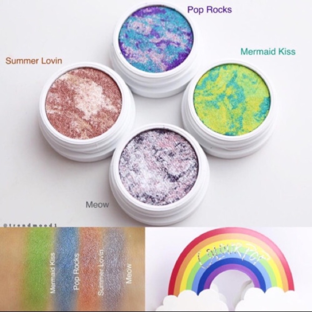 🌈 Colourpop Tie Dye 4-Piece Eyeshadow Set 🌈