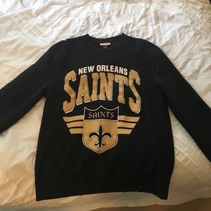 Mitchell & Ness New Orleans Saints Crewneck