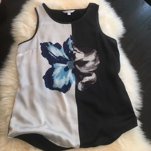 Color blocking tank