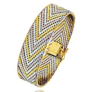 Tri-Color Riccio Bracelet