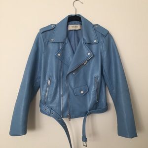 Zara leather jacket