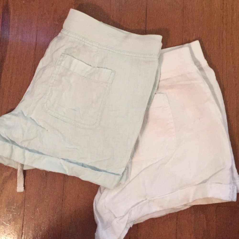 ✋️sold✋️. Loft Linen Shorts Bundle