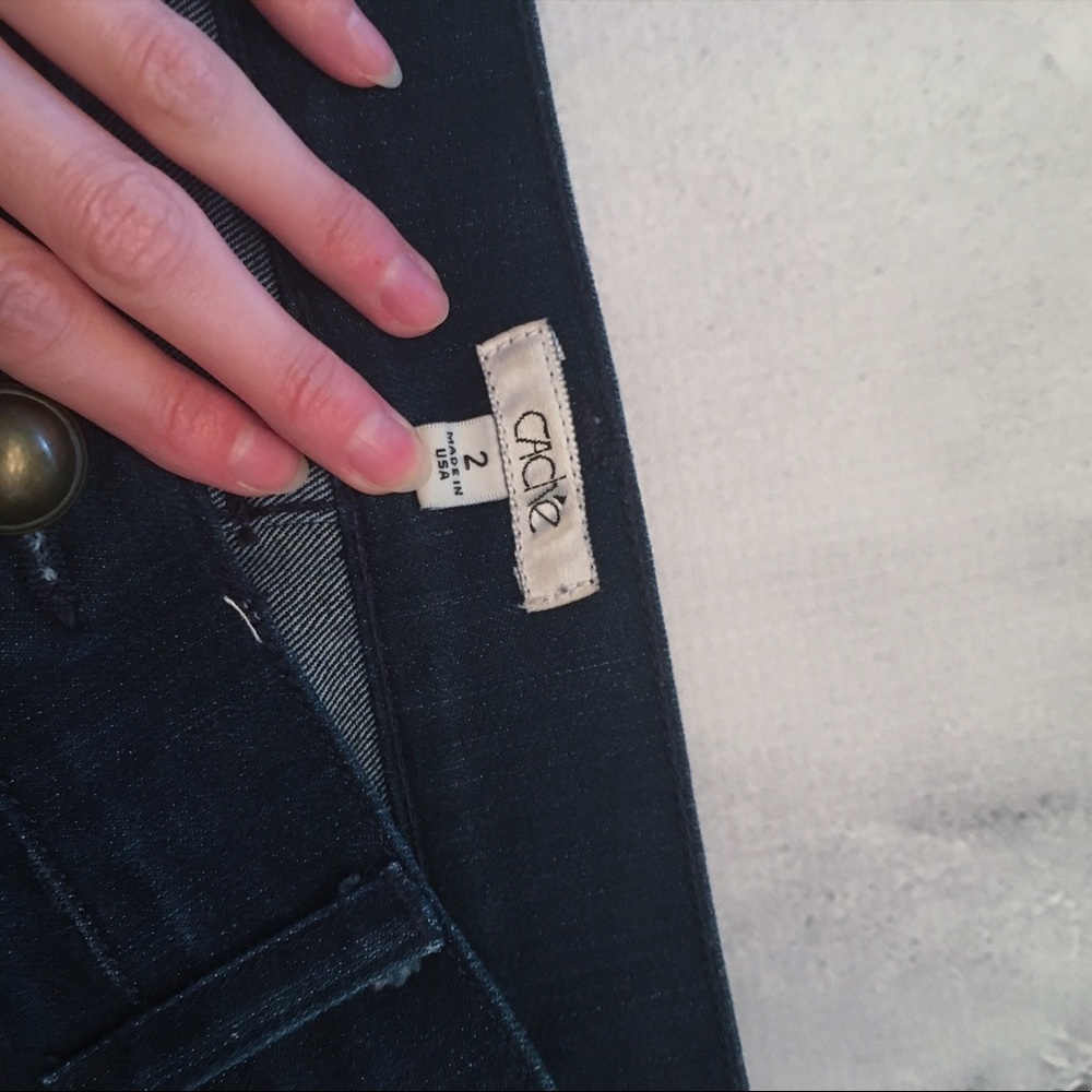 Cache Sailor Denim Crops - Picture 4 of 4