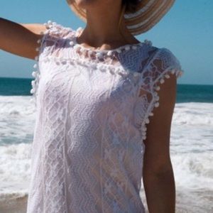 Crochet tunic perfect for the beach or summer!💓
