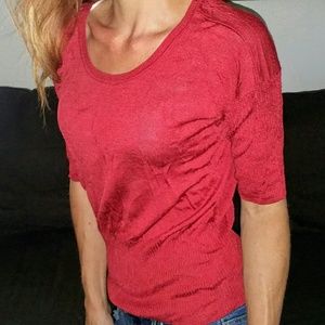 Nic and Zoe Burnt Red Blouse