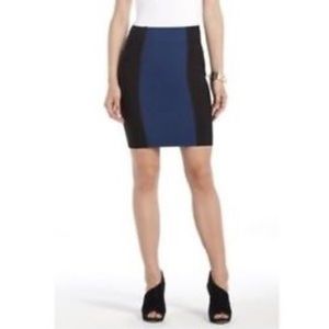 ✨NWT✨ BCBG Maxazria Black/Blue Skirt