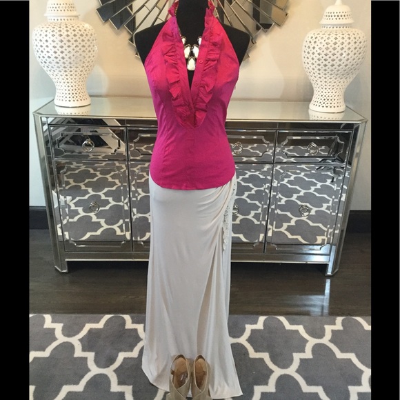 Marciano Stretch Halter Top - Picture 2 of 8