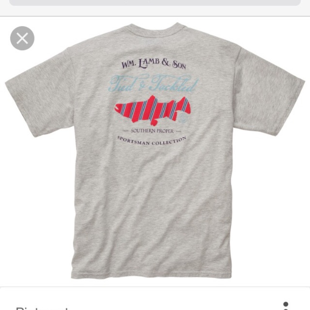 Southern Proper Tied and Tackled tshirt