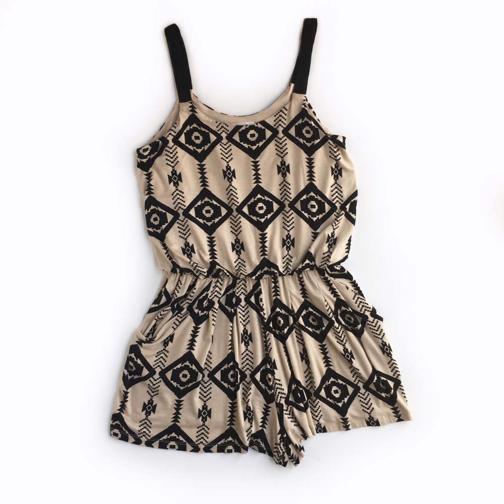 Xhilaration Printed Romper