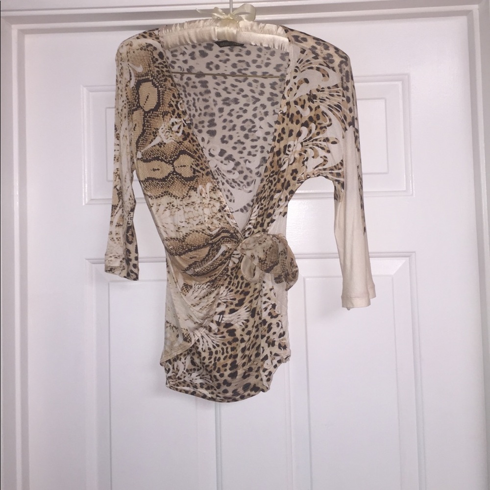 Cute leopard print top by Roberto Cavalli