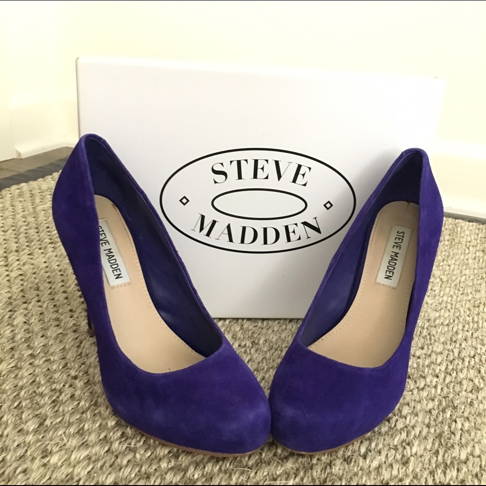 Purple Steve Madden Heels