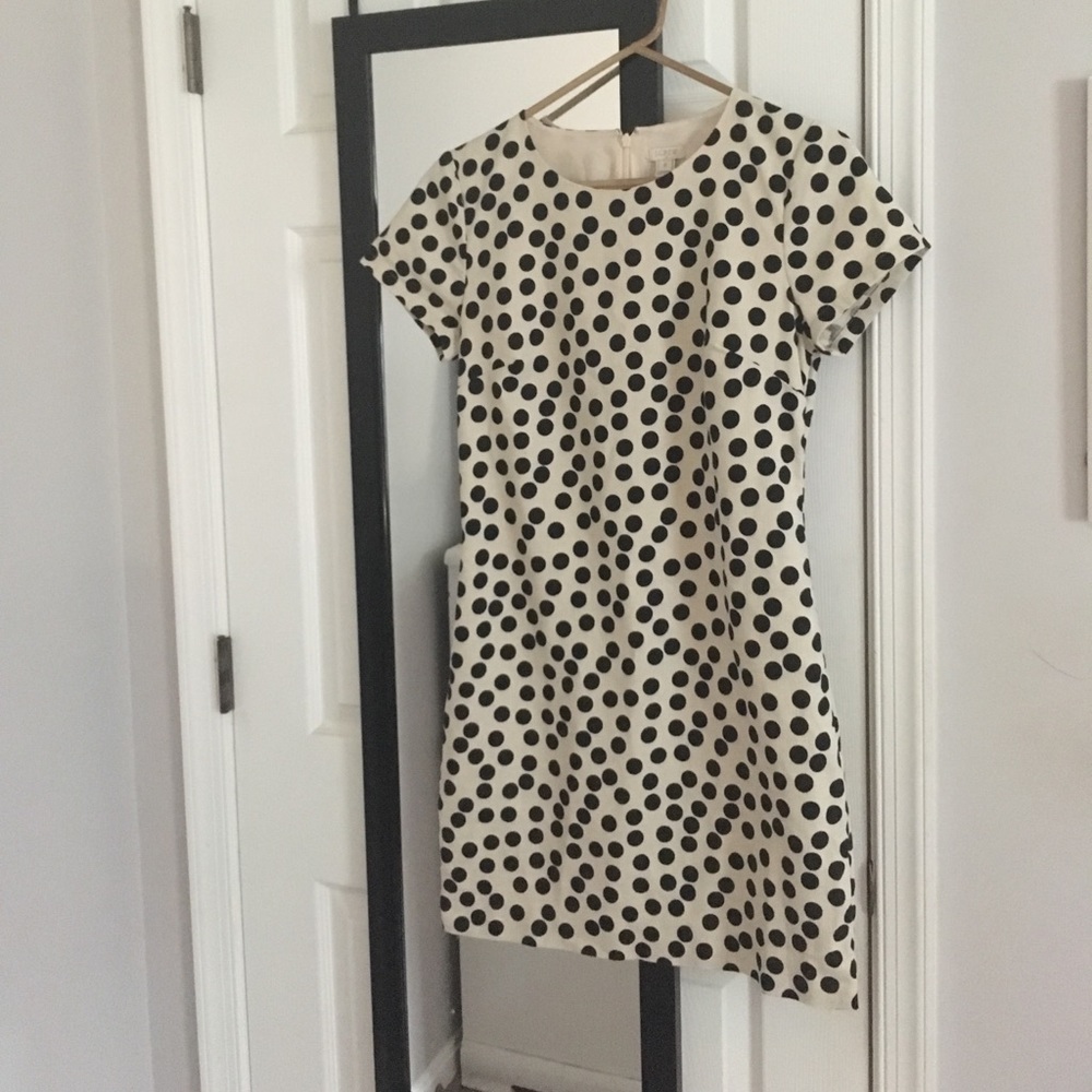 Polka dot J Crew Dress