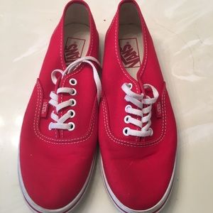 Red vans