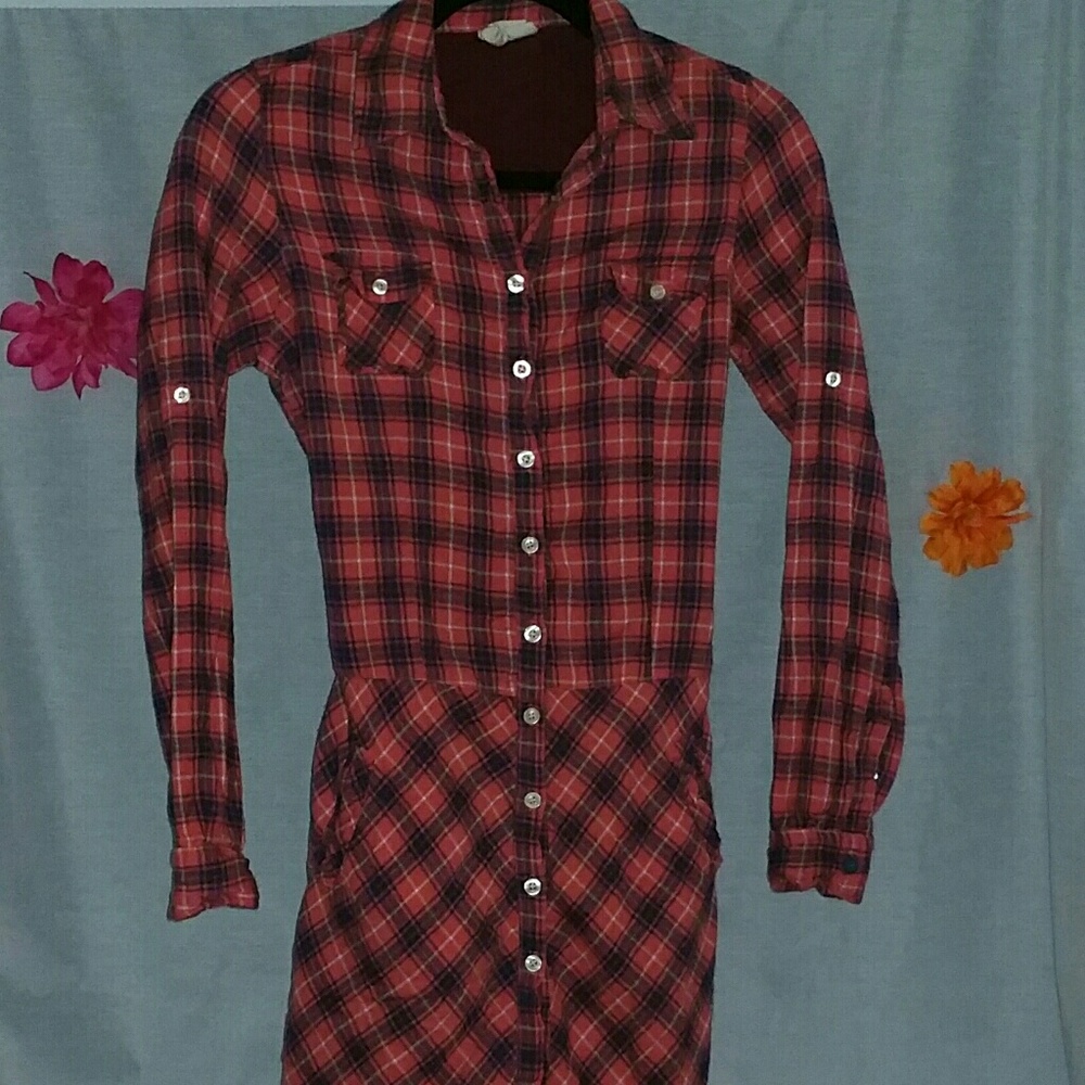 ❌ SOLD ❌ Tommy Girl Shirt Dress