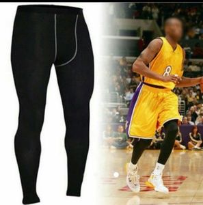 Men Athletic Pants Compression Fitness
