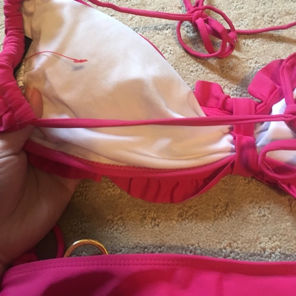 Pink ruffle bikini 👙 - Picture 6 of 6