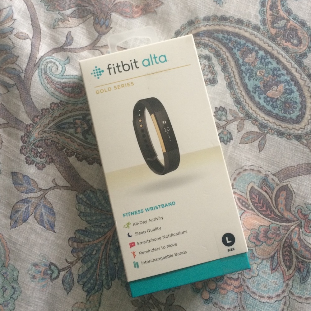 Fitbit Alta gold series