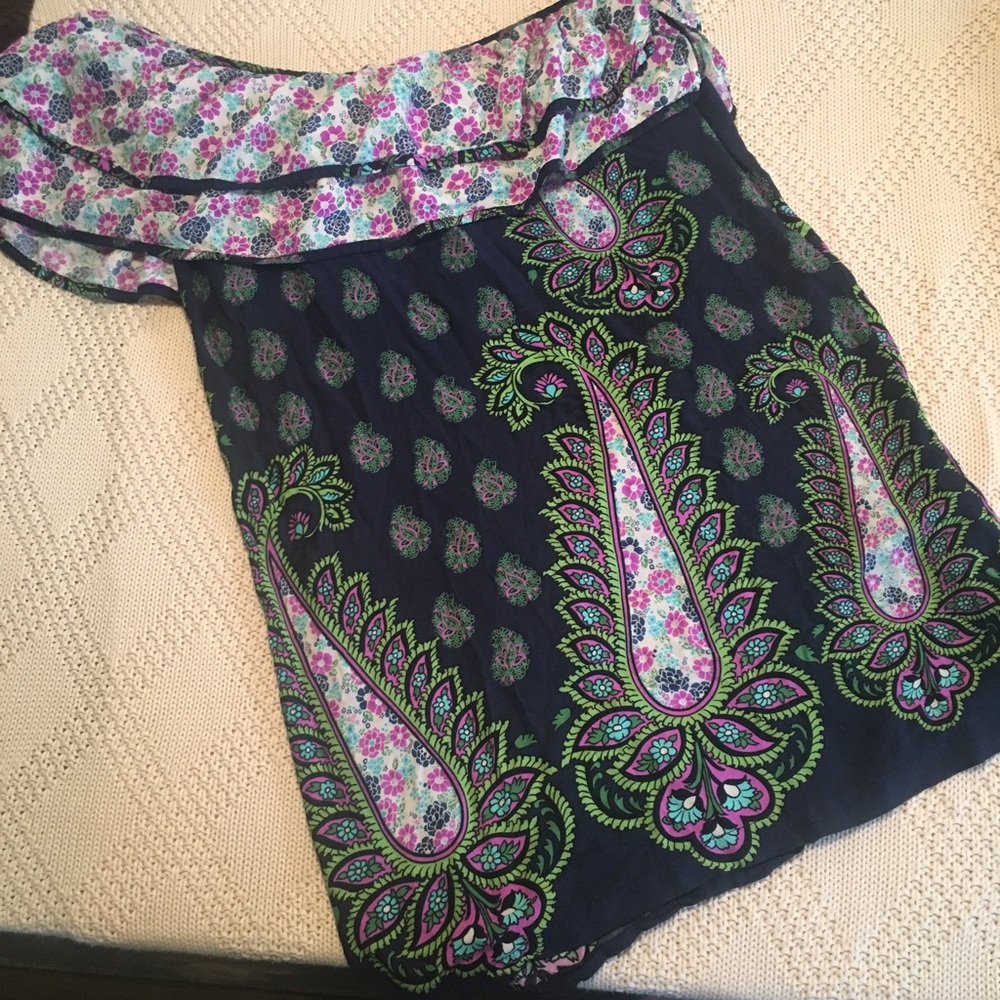 Glam LA apparel printed tunic