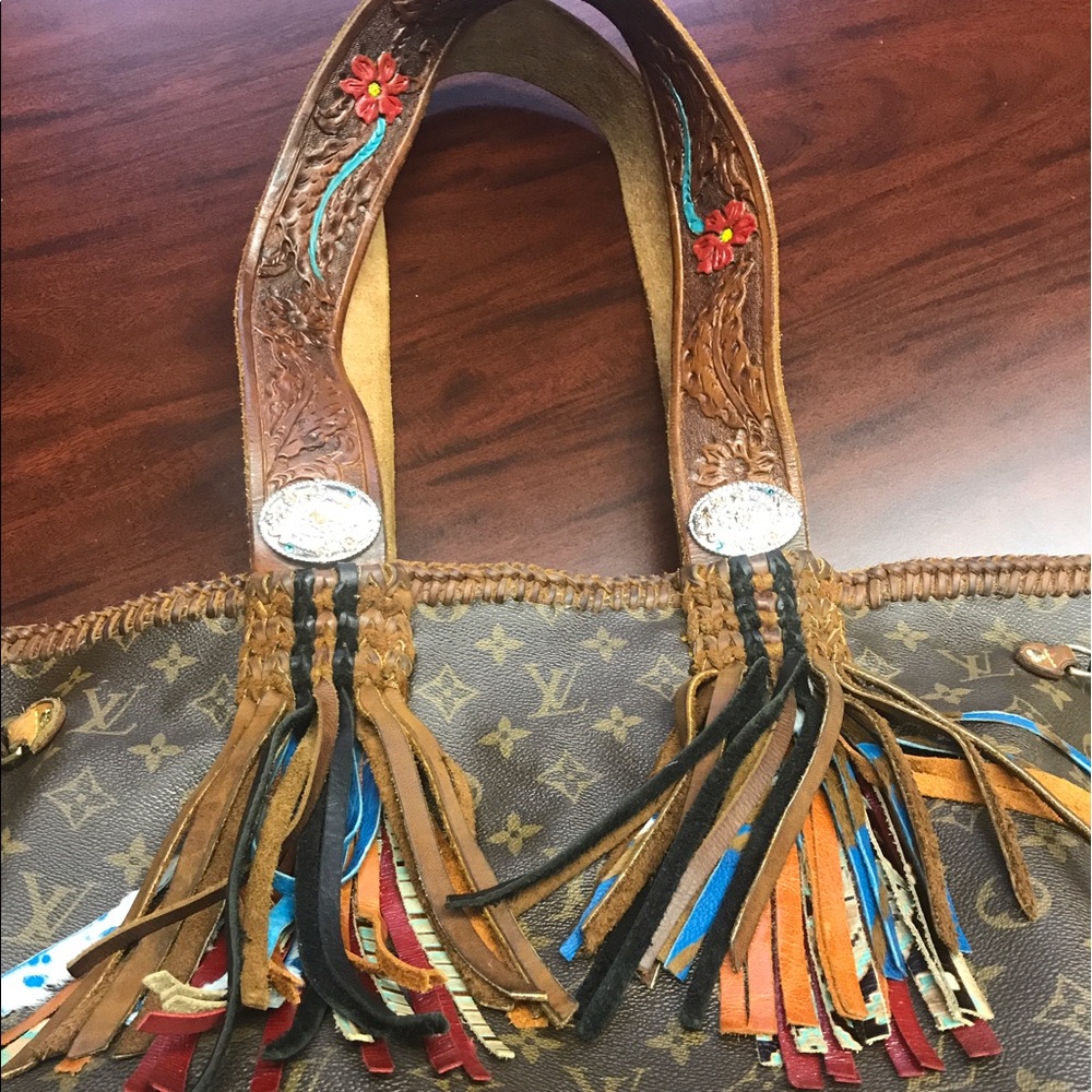 FINAL PRICE DROP! Louis Vuitton Fringed Neverfull