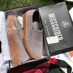 NWT Platform Sneakers
