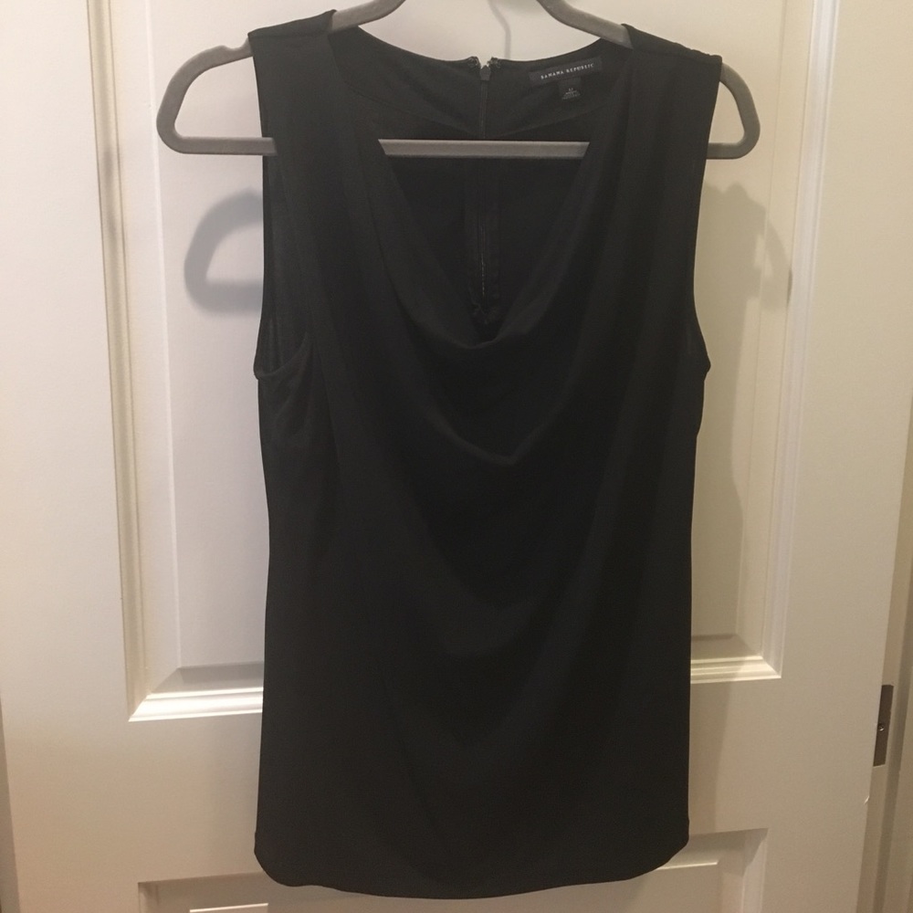 Black Banana Republic Tank Blouse