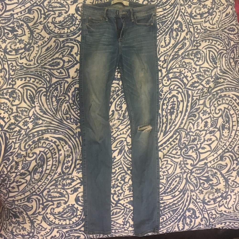 Abercrombie Skinny Jeans sz 28 LONG