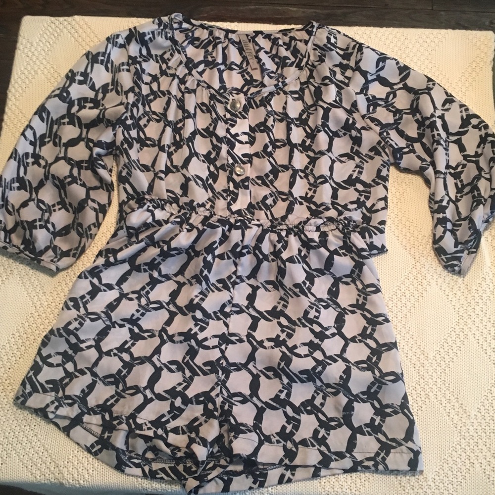 Super cute silky romper