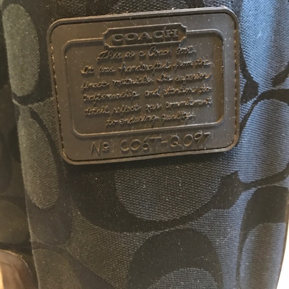 AUTHENTIC Coach Paige Signature Rain boots - Picture 2 of 3