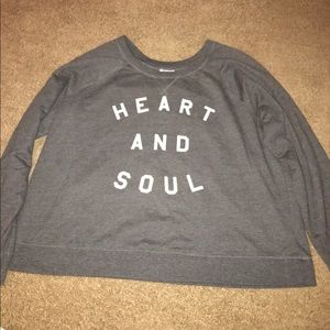 Crewneck sweatshirt