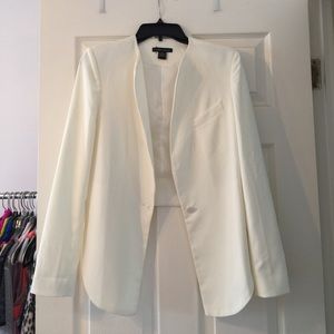 White blazer