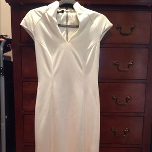 White cocktail dress