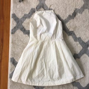 KATE SPADE SATURDAY size 0 white summer dress