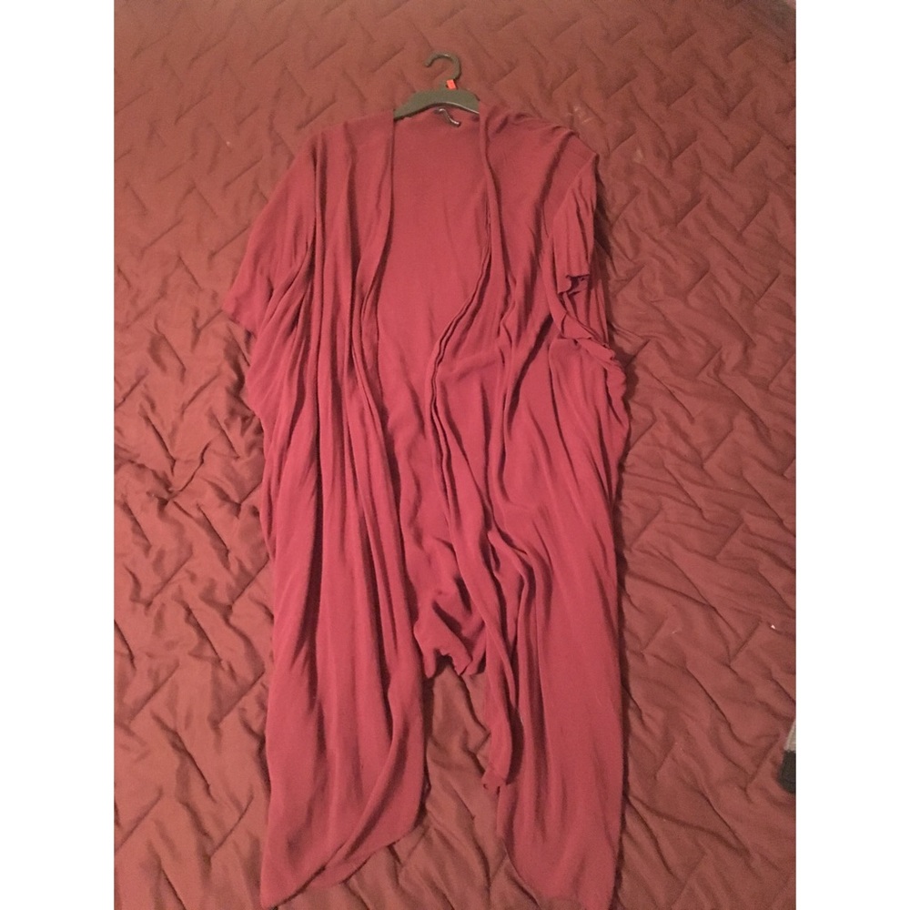 Brandy Melville Maroon Kimono