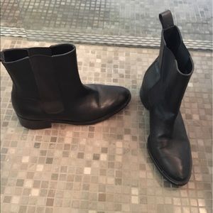 cole haan leather boots size 9